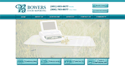 Desktop Screenshot of bowerscourtreporting.com